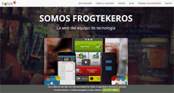 Desktop Screenshot of developing.frogtek.org