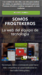 Mobile Screenshot of developing.frogtek.org