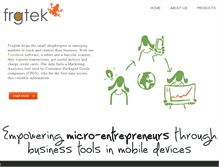 Tablet Screenshot of frogtek.org